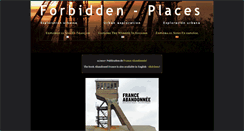 Desktop Screenshot of forbidden-places.net